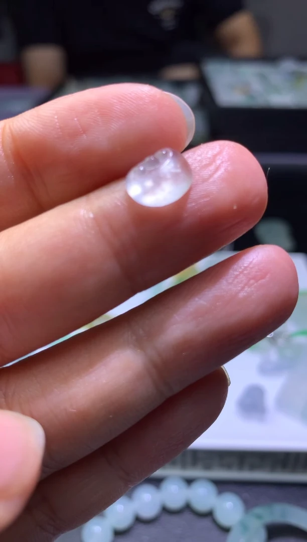 定制翡翠未镶嵌毛货