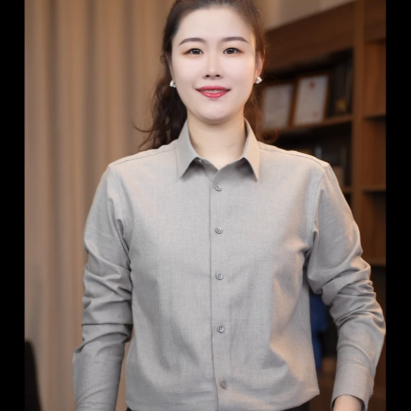 【100%新疆长绒棉】男士秋季新款纯棉磨毛商务休闲长袖衬衫春秋衬衣