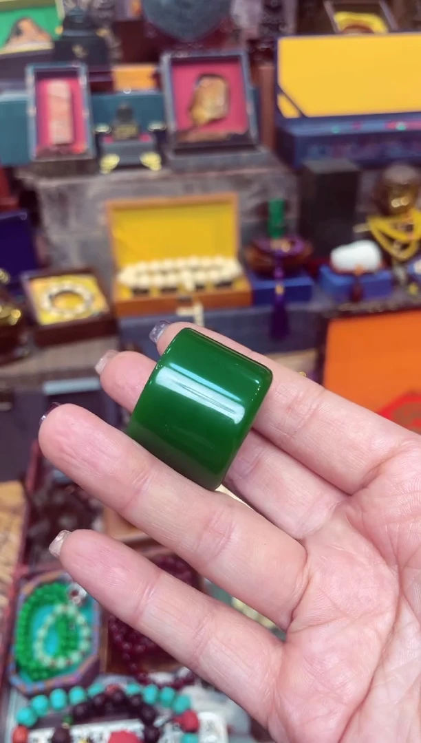 【闪购商品】和田玉（碧玉）扳指未镶嵌