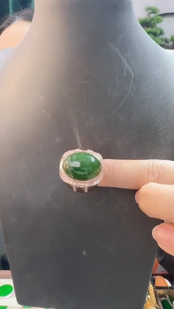 银S925镶嵌戒指和田玉88888888888888