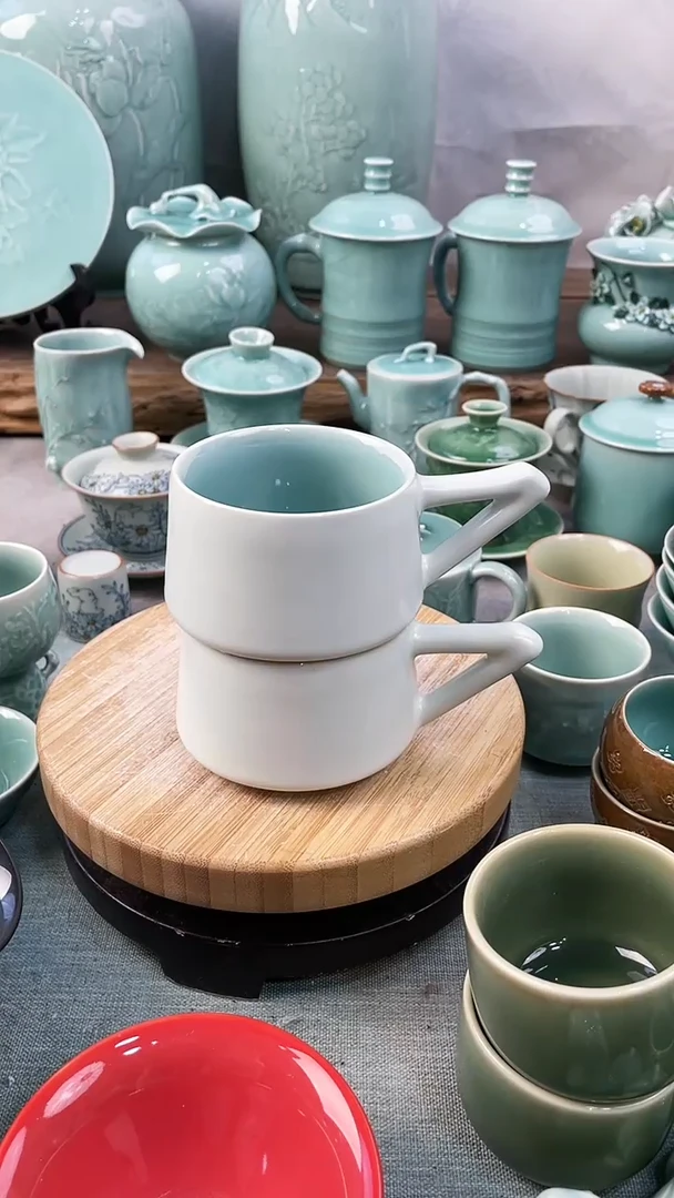 【闪购商品】2个 特价 微瑕 慧仙青瓷限时福利放漏