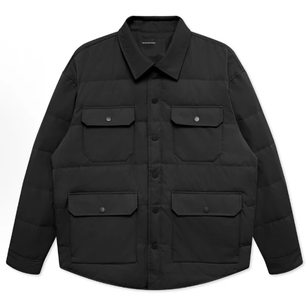 【G剪标】J020工装风行政夹克翻领短款羽绒服默认小污渍