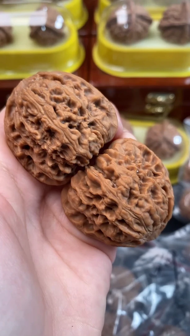 把件文玩核桃7**g南疆石39尺s765