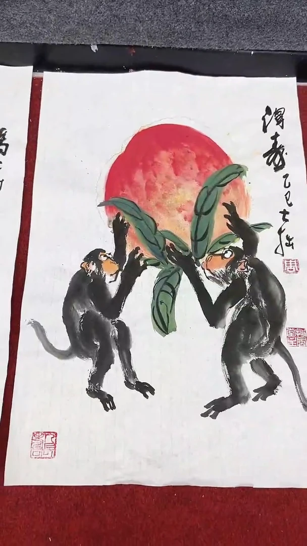 国画周大拙/国画/花鸟