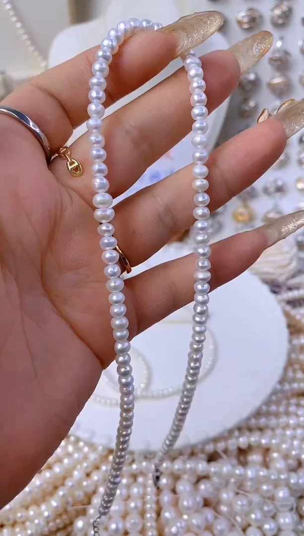 【闪购商品】淡水珍珠颈饰未镶嵌H13