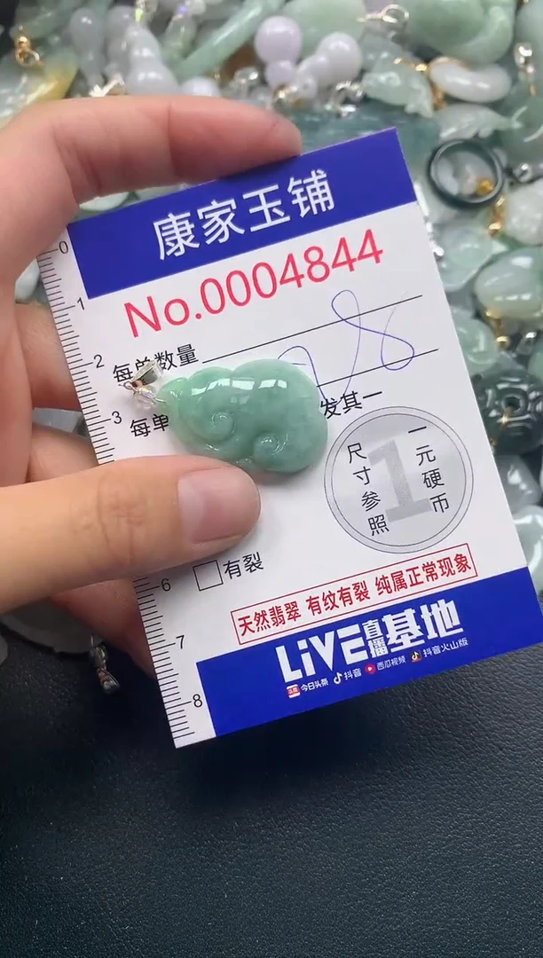 颈饰未镶嵌翡翠4844