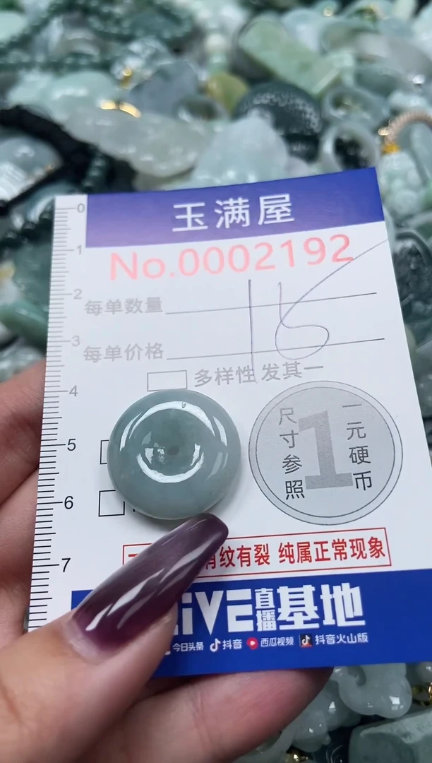 颈饰未镶嵌翡翠2192