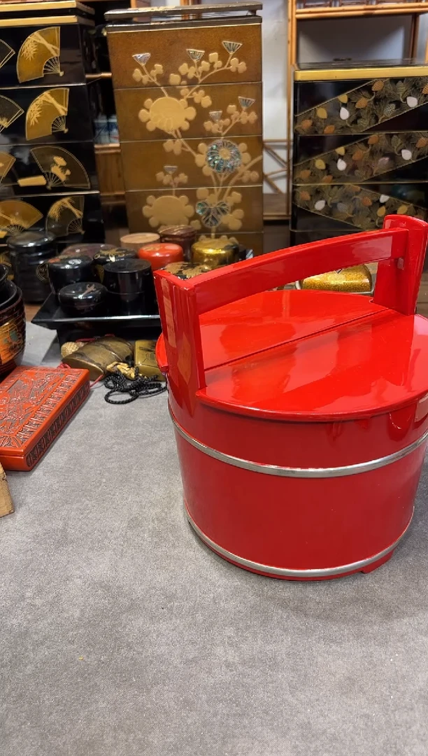 水指 大漆漆器大漆漆器
