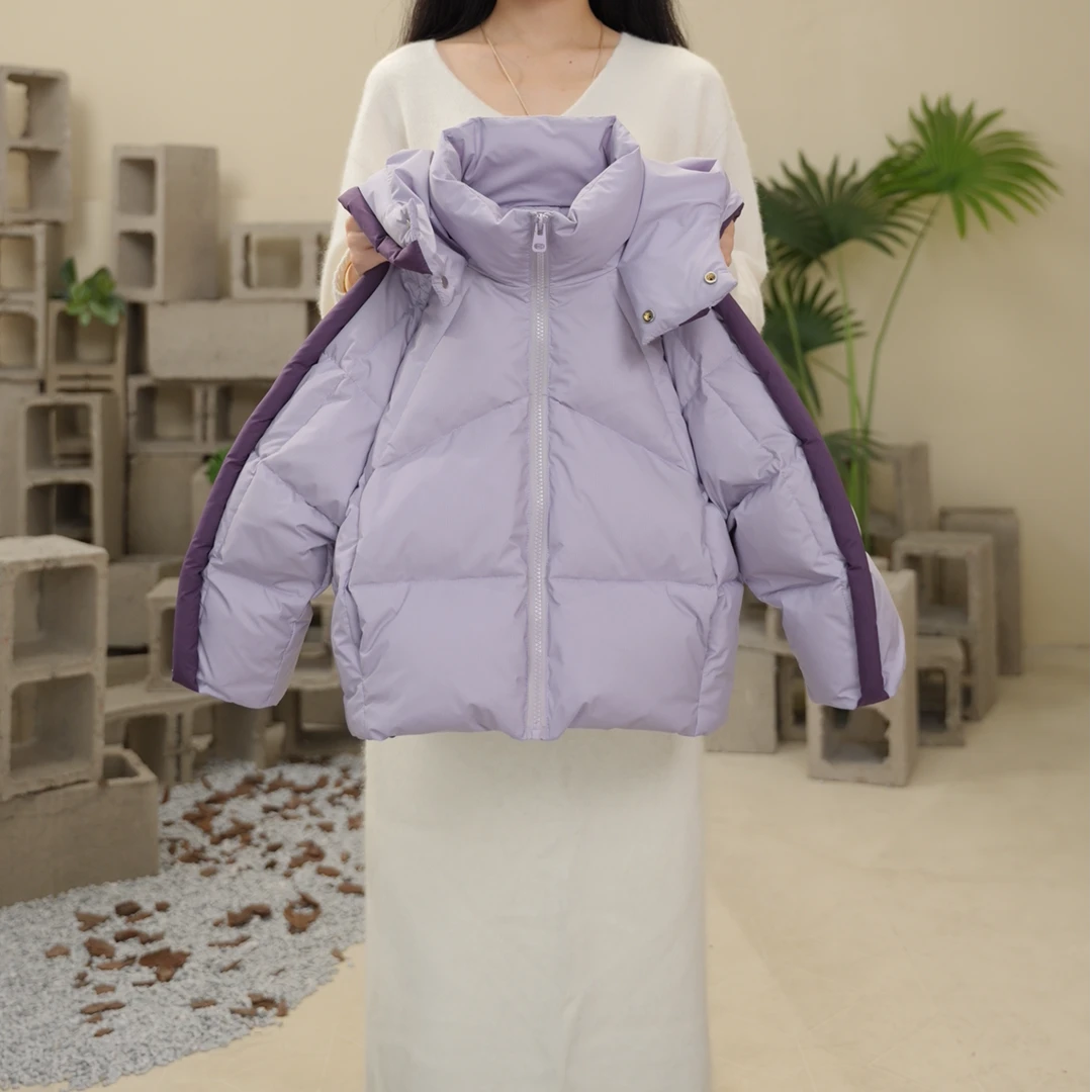 【SEVEN KIDS】90白鸭绒 2025女童冬装羽绒服外套 35A1512