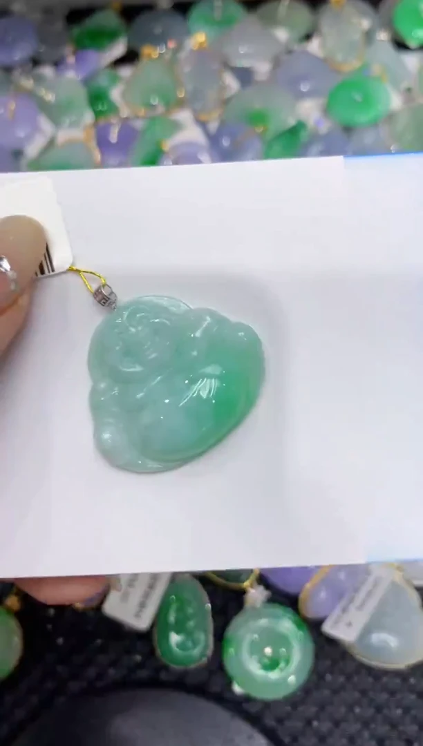 【闪购商品】翡翠颈饰18K金镶嵌222222222