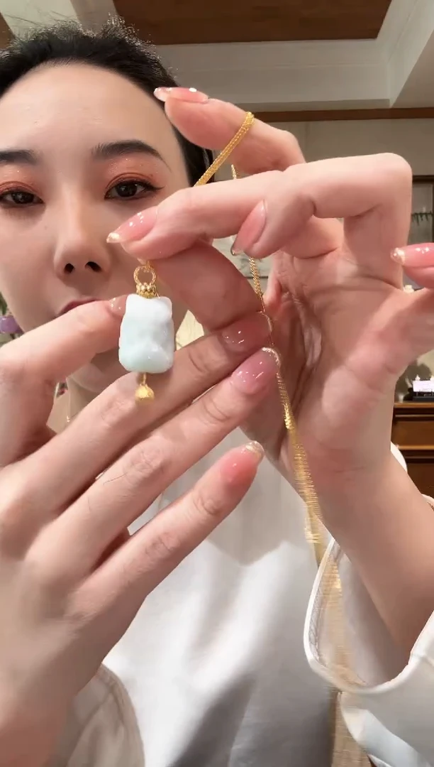 【闪购商品】翡翠颈饰未镶嵌国风