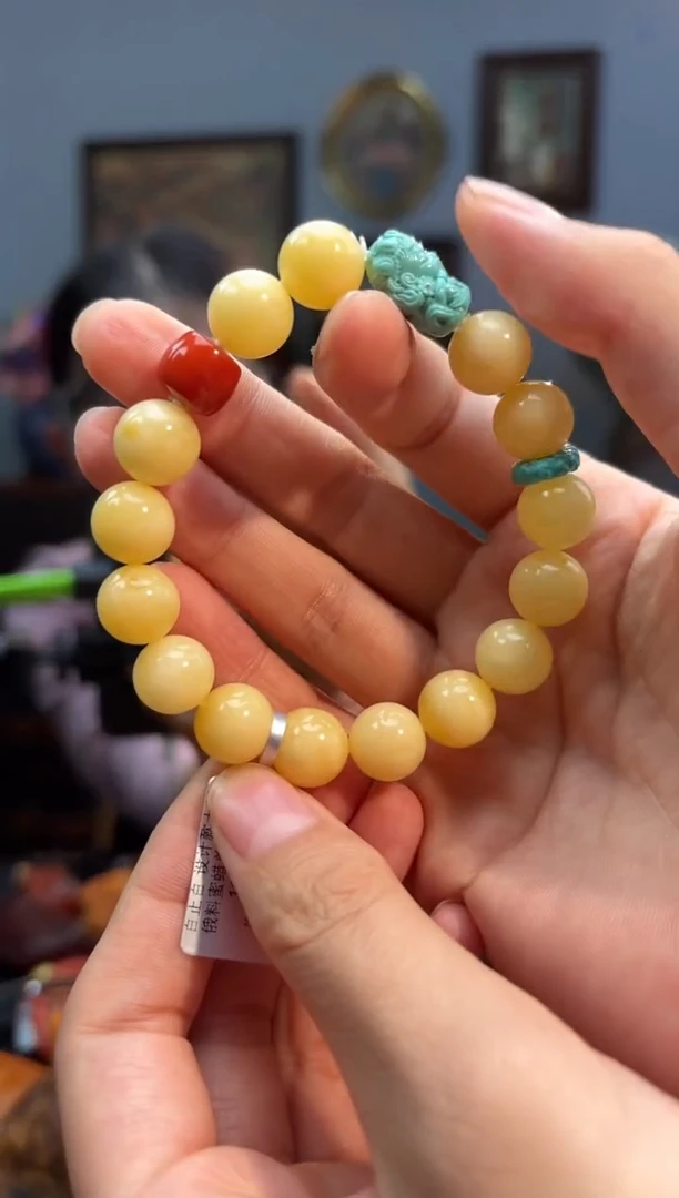 手串琥珀未镶嵌手串