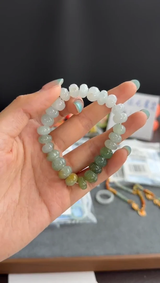 未镶嵌手链翡翠114号买断