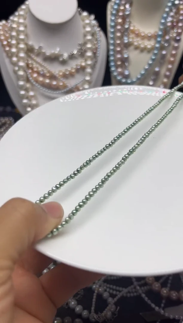 淡水珍珠未镶嵌颈饰多人