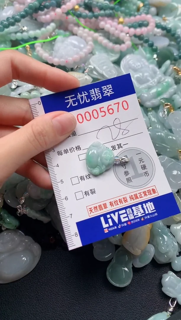 颈饰未镶嵌翡翠5670