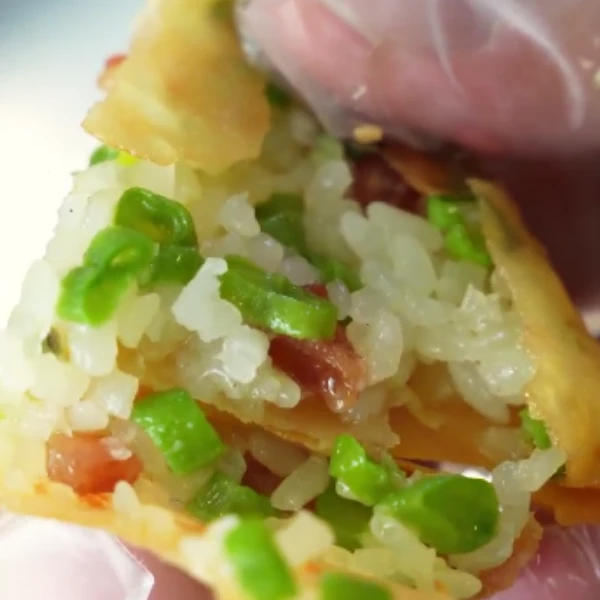 常州特产农家豇豆饼 网红早餐小吃 香酥脆皮缸豆糯米煎饼 1盒(共8片)