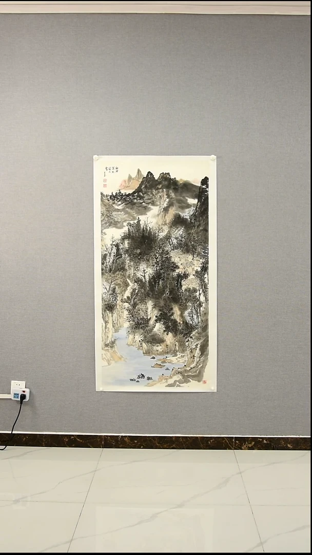 国画房老师=山水-8平尺-07