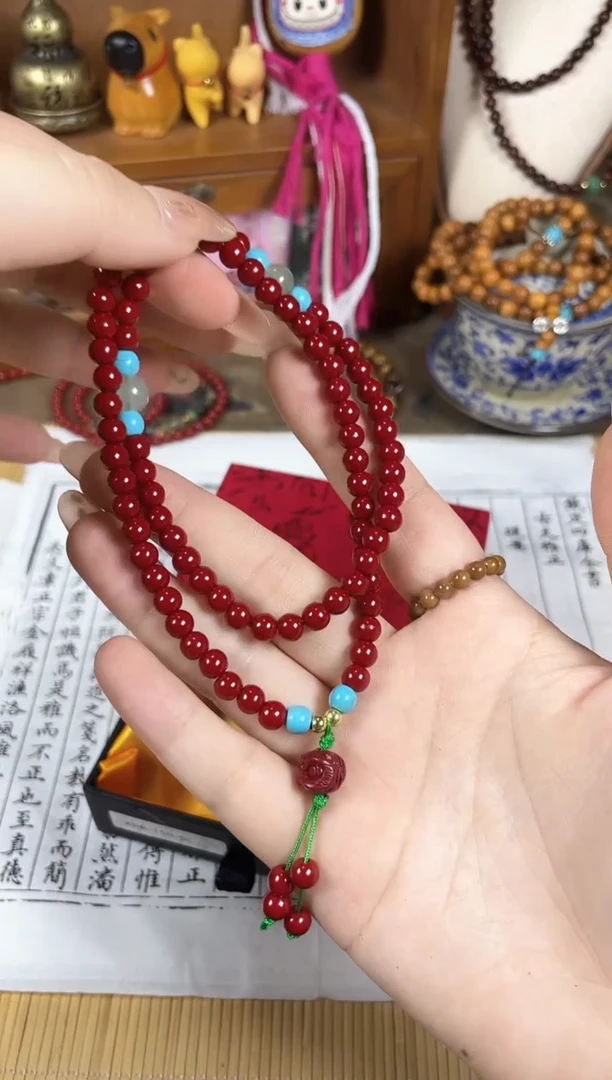 非洲檀香手串/手链菩提木质玉石手串/多发性其一/不带盒子