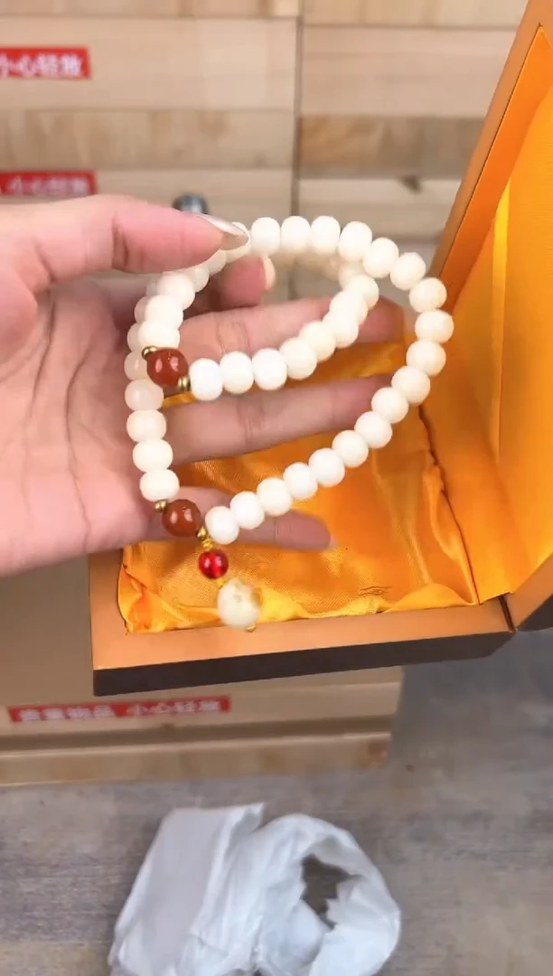 大唐红文玩阁白玉菩提链接@@SP261