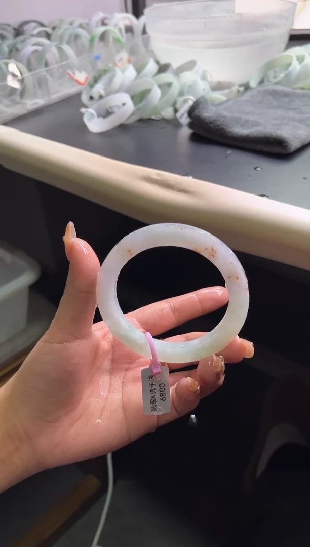 未镶嵌手镯定制翡翠57-63「定制不退不换」