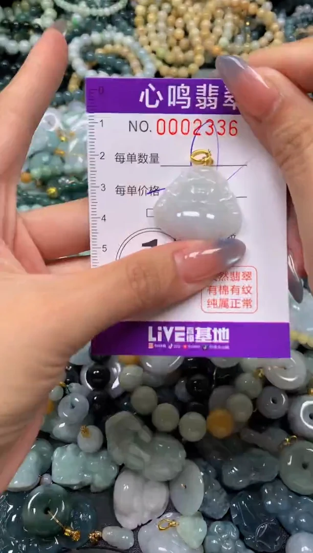 颈饰未镶嵌翡翠闪购002336