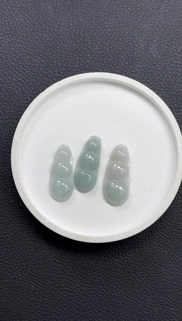 颈饰未镶嵌翡翠K666-1006 福豆 多样性发一件