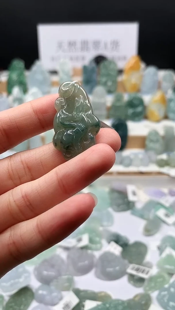 吊坠(不含链)未镶嵌翡翠28狐狸
