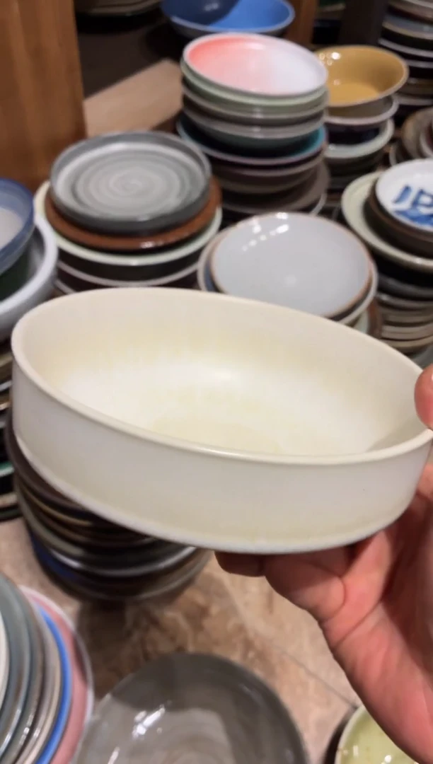 瓷片楼****姐973 白凌霄直身碗1个