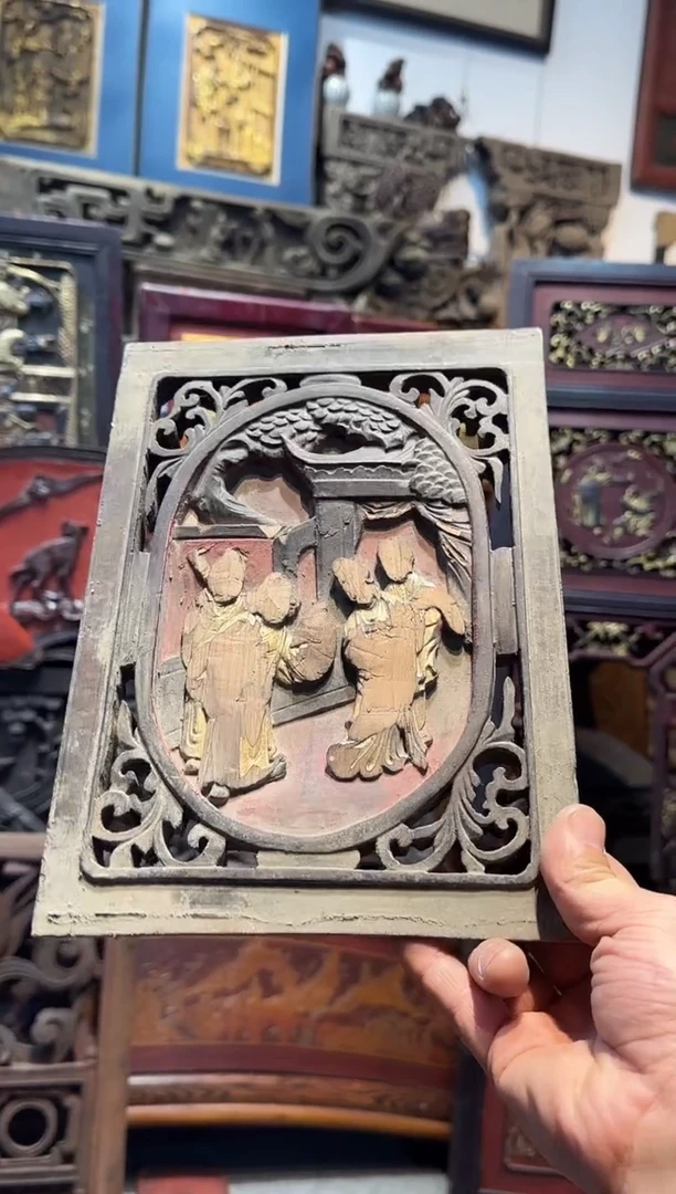 香榧木喜****间老木雕老物件