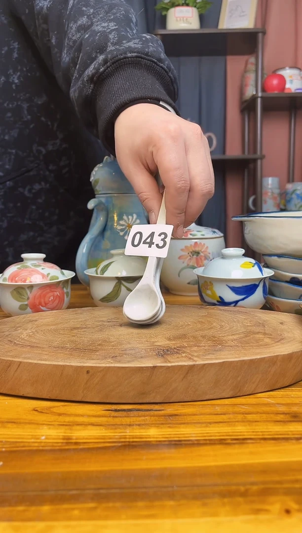 【闪购商品】瓷片景德镇高温无铅无汞无公害1365度043