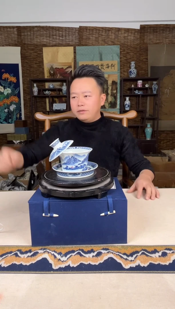 摆件瓷景德镇陶瓷摆件B630