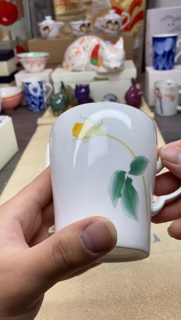 【闪购商品】茶具耐高温全品全新 （ 黄玫瑰）