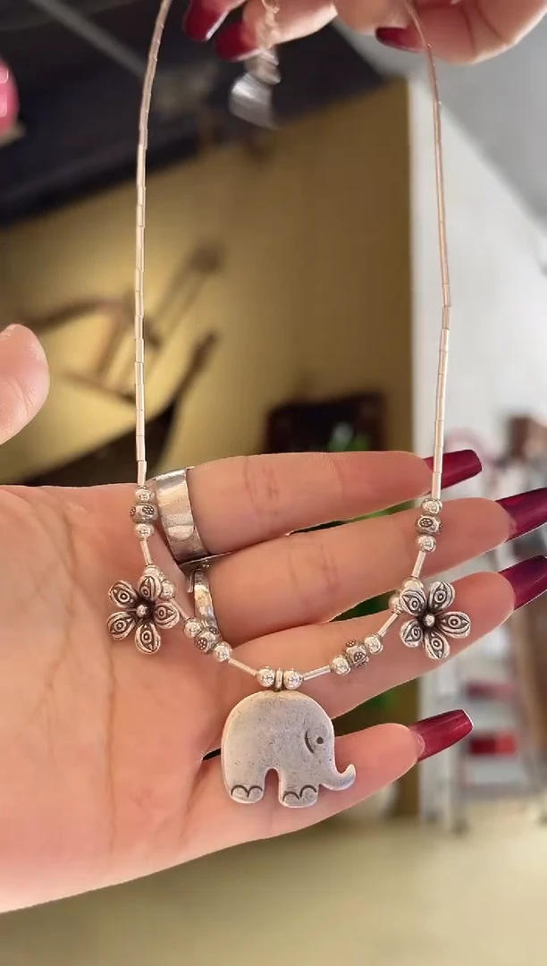 无925银?**呀项链