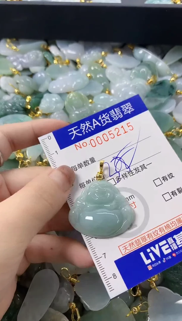 颈饰未镶嵌翡翠天然A货翡翠