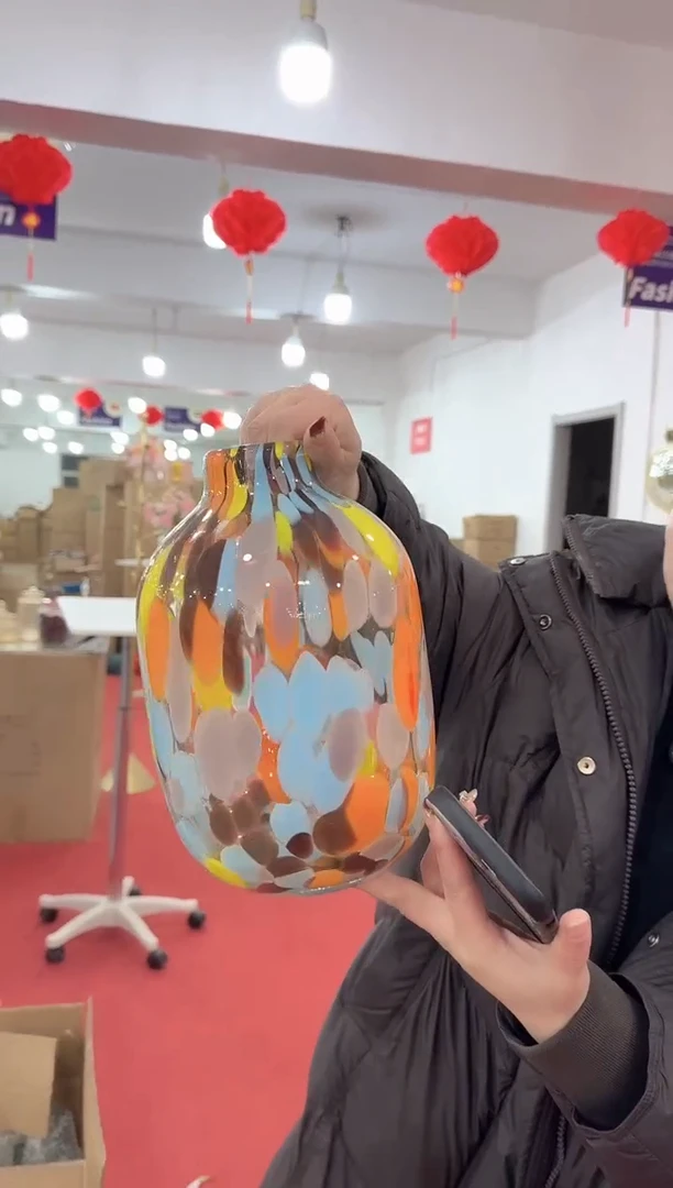 【闪购商品】无铅玻璃甄选花器-a-早35