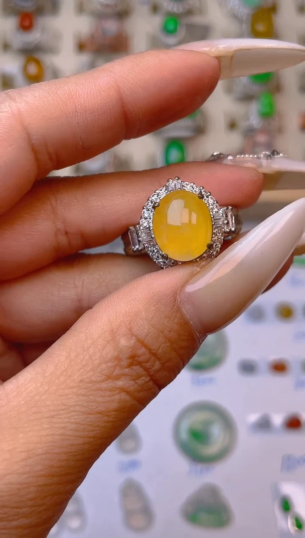 未镶嵌定制翡翠天然翡翠蛋面49