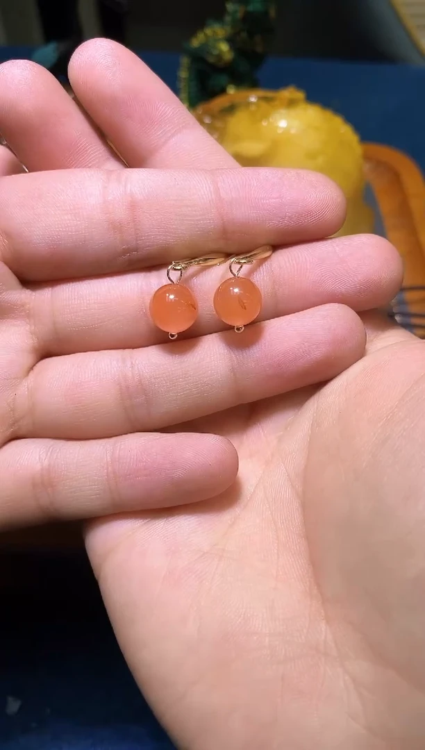 【闪购商品】南红玛瑙耳饰未镶嵌多样性发一件180