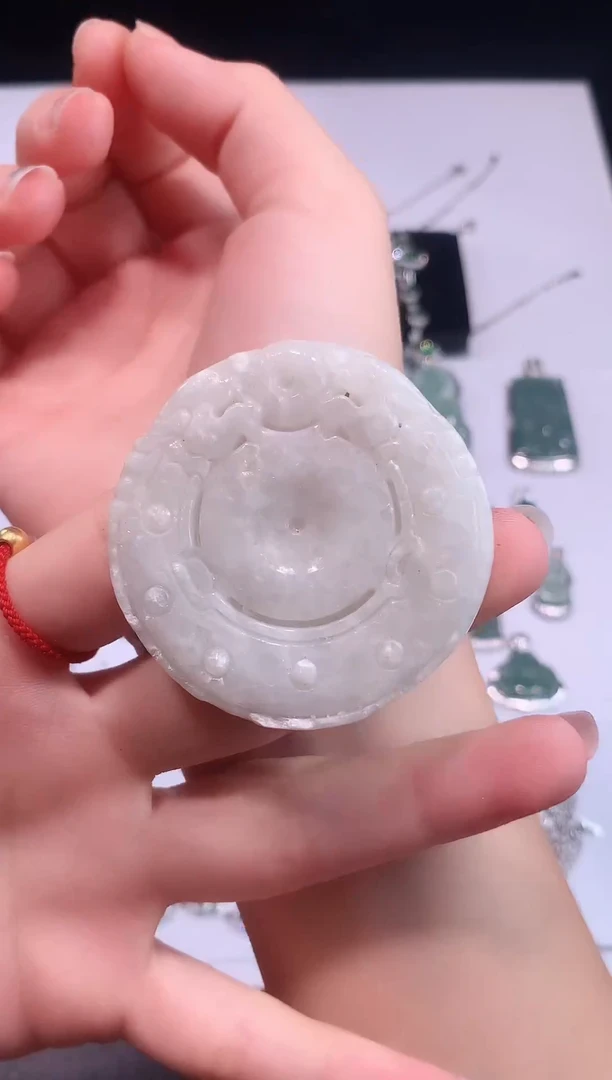 颈饰未镶嵌翡翠0芹0翡翠珠宝440