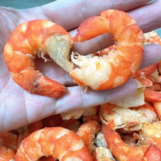 渔民自晒深海虾米虾干海味干货精品货无盐鲜甜煮汤煮粥配料虾干