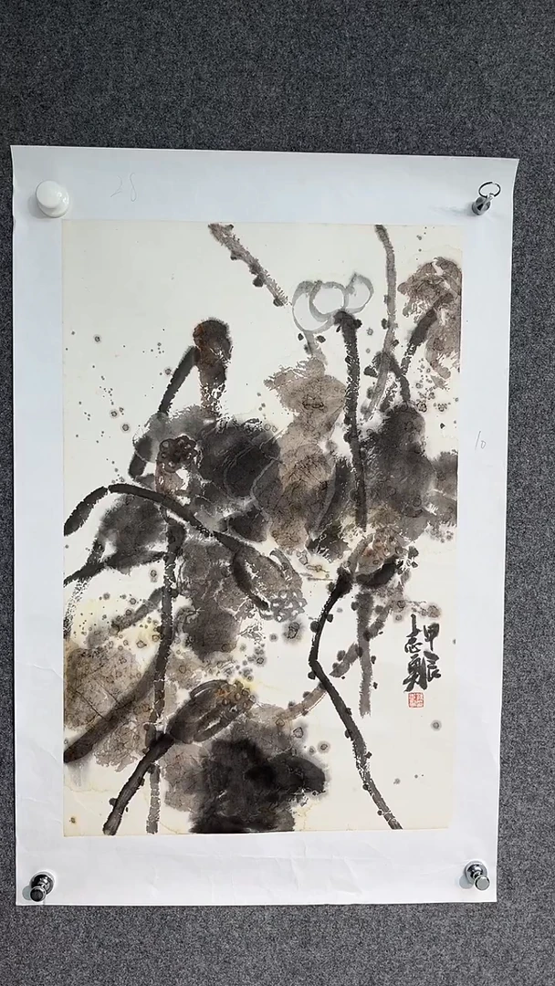 国画孙志勇老师开三