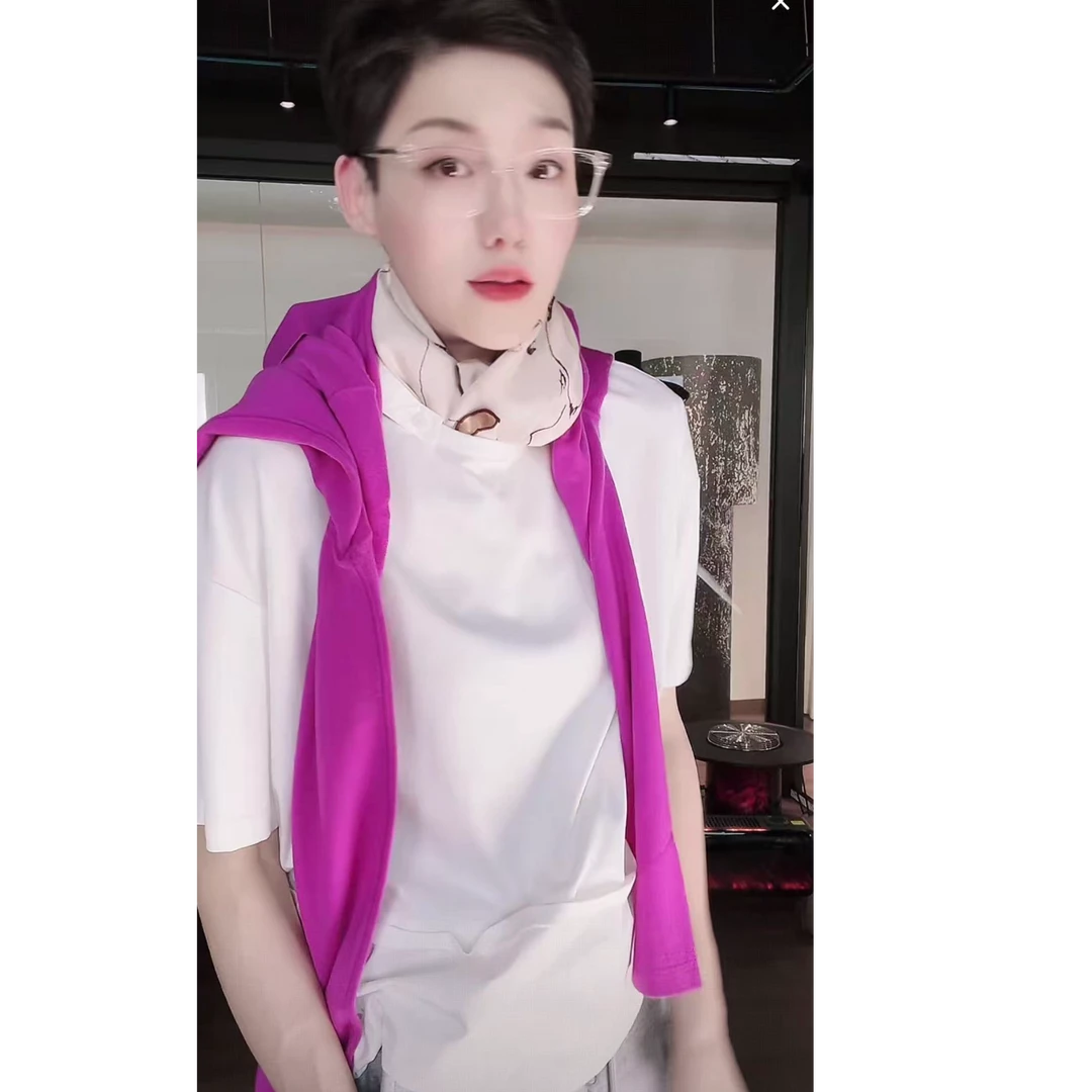 进口面料 领口可拆卸 圆领 T恤 TX0230