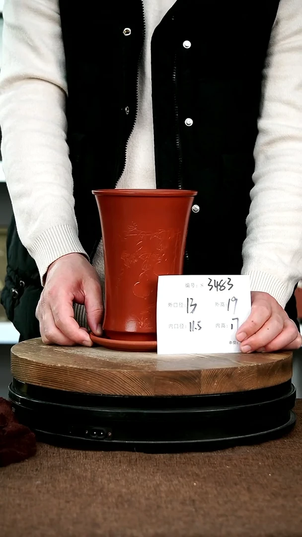 【闪购商品】紫砂花盆3483+z宜兴紫砂花盆