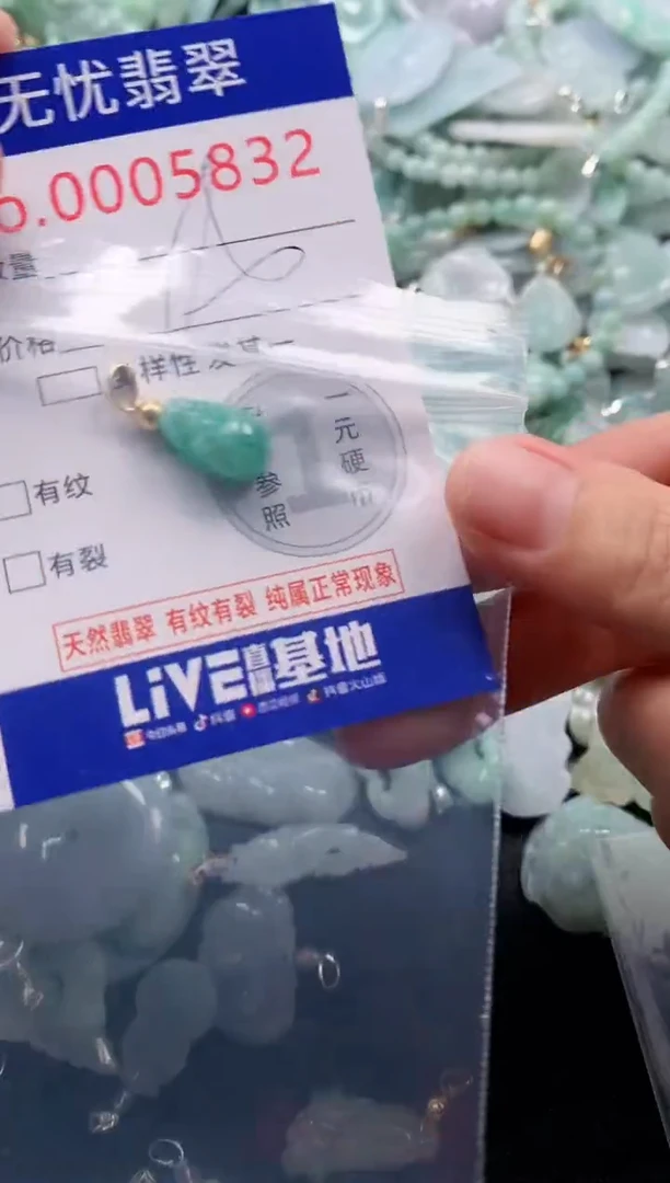 颈饰未镶嵌翡翠5832