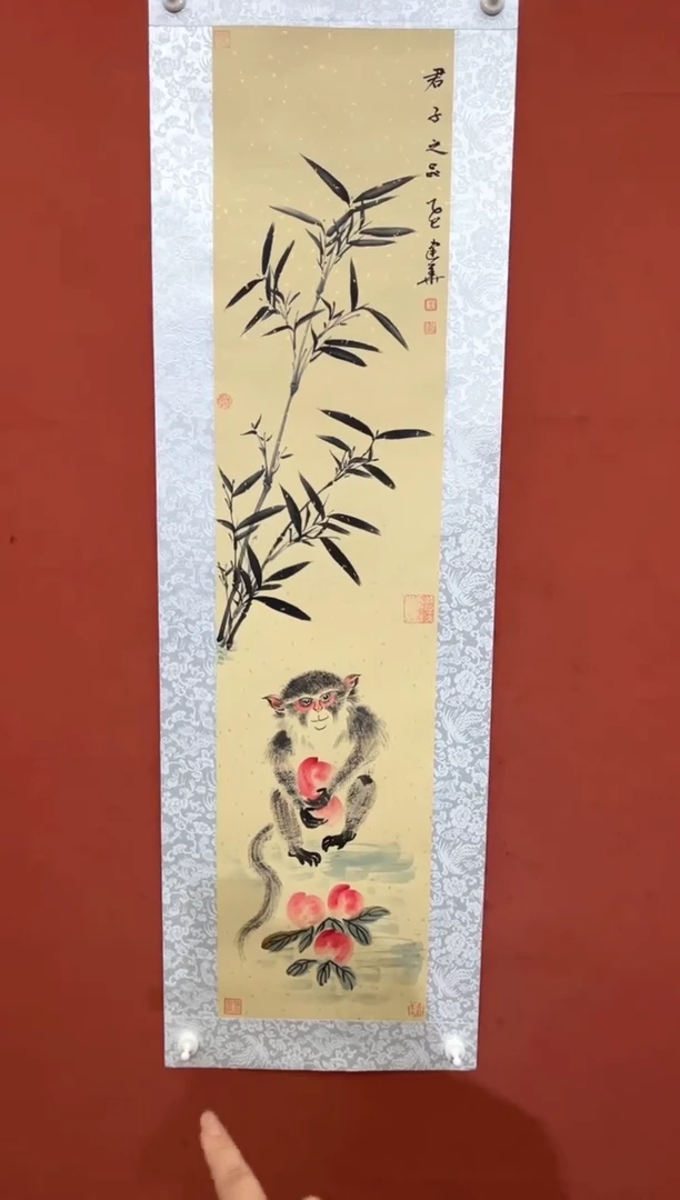 国画老师现场创作  48