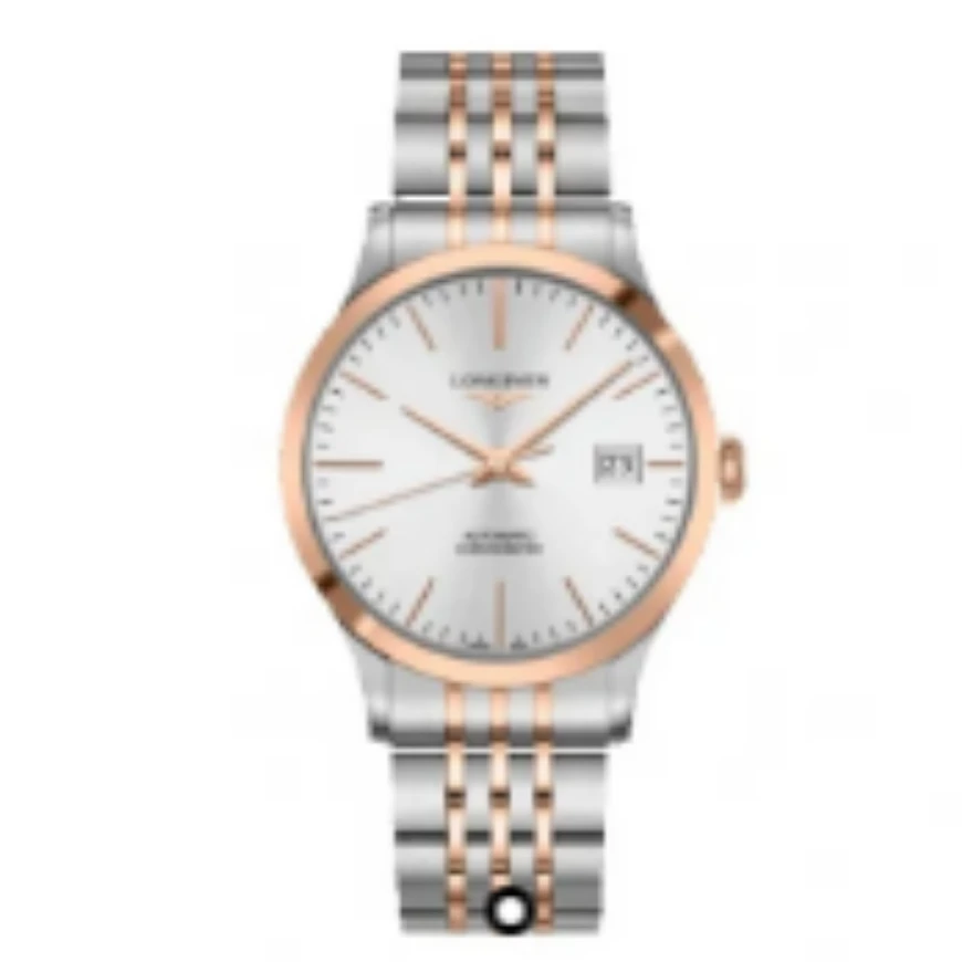 99新 Longines/浪琴  L2.821.5.72.7/开创者间金/表径40/后配扣