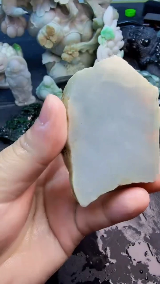 翡翠挂件未镶嵌浴**生天然翡翠113