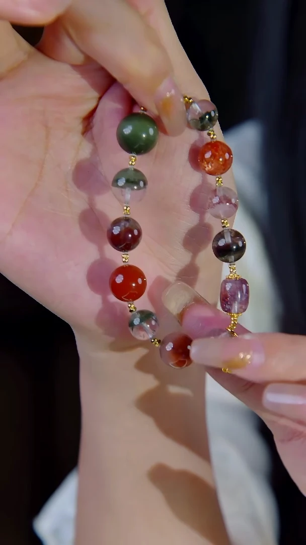 未镶嵌手链水晶圣诞系