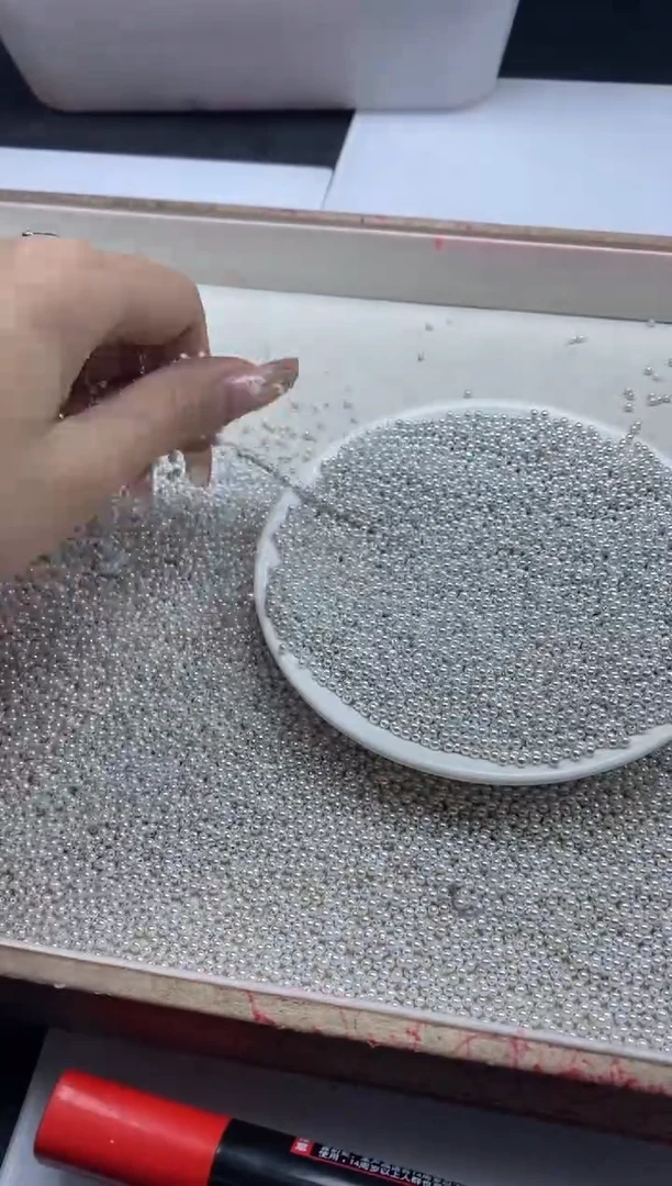 【闪购商品】拼合珍珠（马贝珠）颈饰未镶嵌w845贝珠2mm*100颗