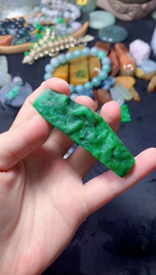 翡翠未镶嵌颈饰离*118天然翡翠