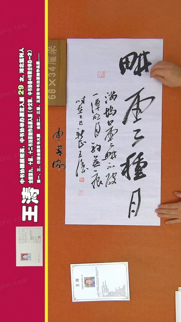 【闪购商品】书法16王涛书法作品